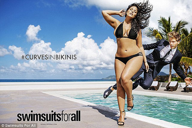 Ashley Graham yine Sports Illustrated kapağında