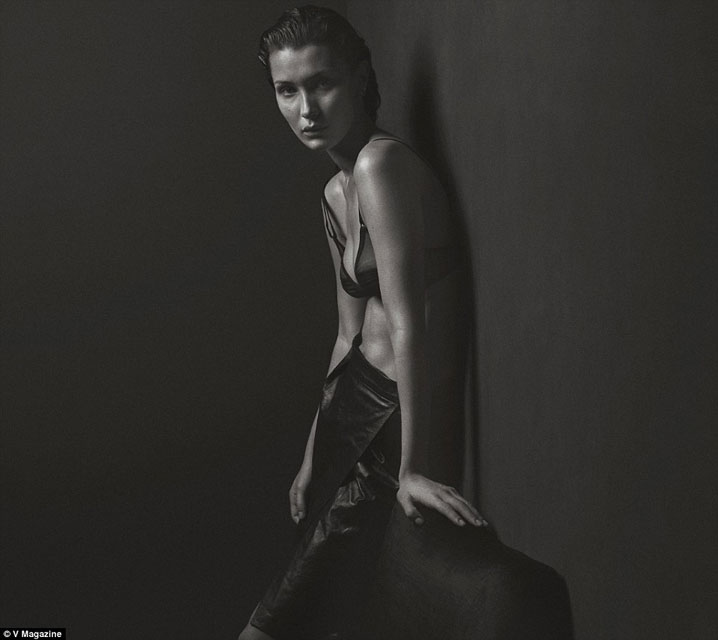 Bella Hadid yine sınır tanımadı