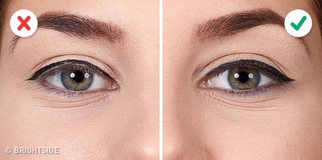 Eyeliner uygulanırken yapılmaması gereken 10 hata