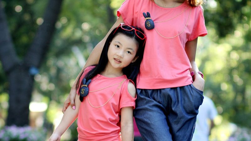 2012-clothes-for-mother-and-daughter-summer-set-short-sleeve-family-fashion-plus-size-mother-casual1.jpg